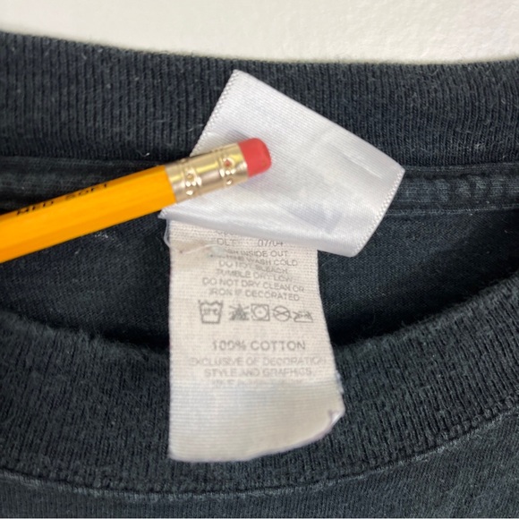 Pittsburgh Steelers Tshirt NFL Black Size XL Super Bowl XL Seahawks Distressed - Picture 9 of 14